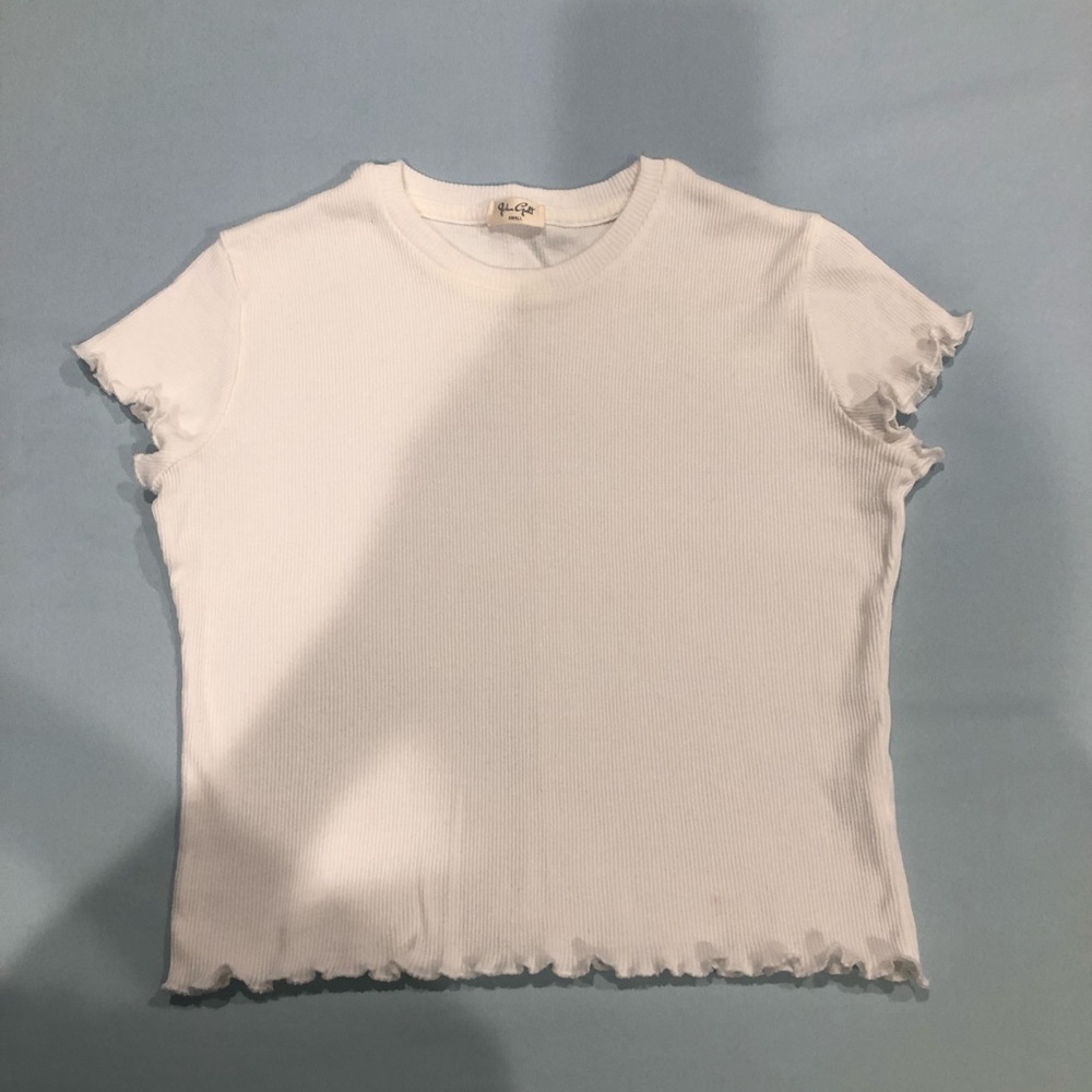 White John Galt/Brandy Melville Shirt